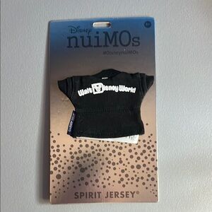 Disney nuiMOs Black Walt Disney World Spirit Jersey. NEW